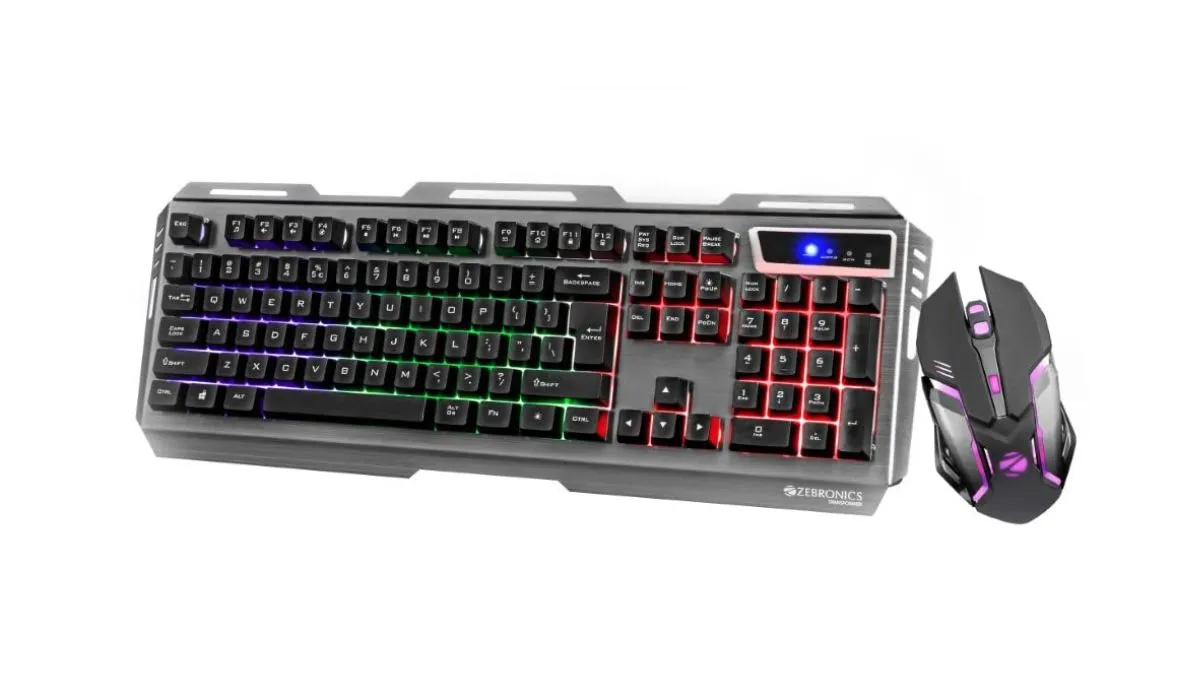 Zebronics Transformer Gaming Keyboard and Mouse Combo
