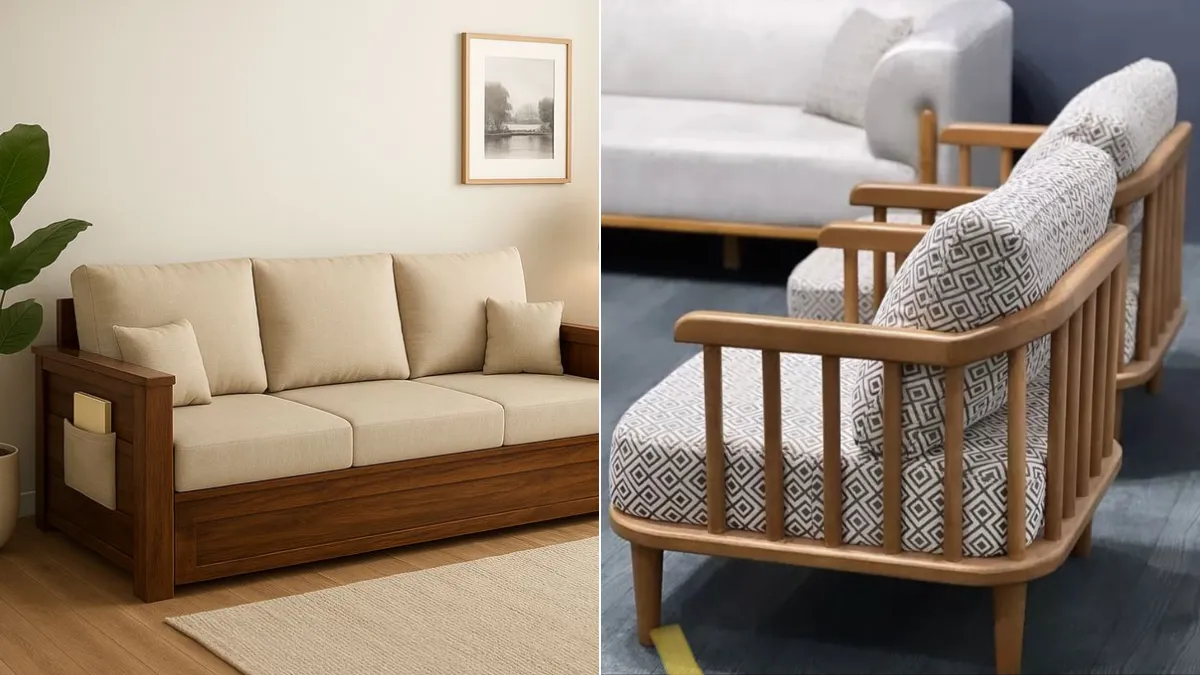 Top-rated Wooden Sofa Sets on Amazon: Best Picks for Style, Comfort & Durability                                                                                    