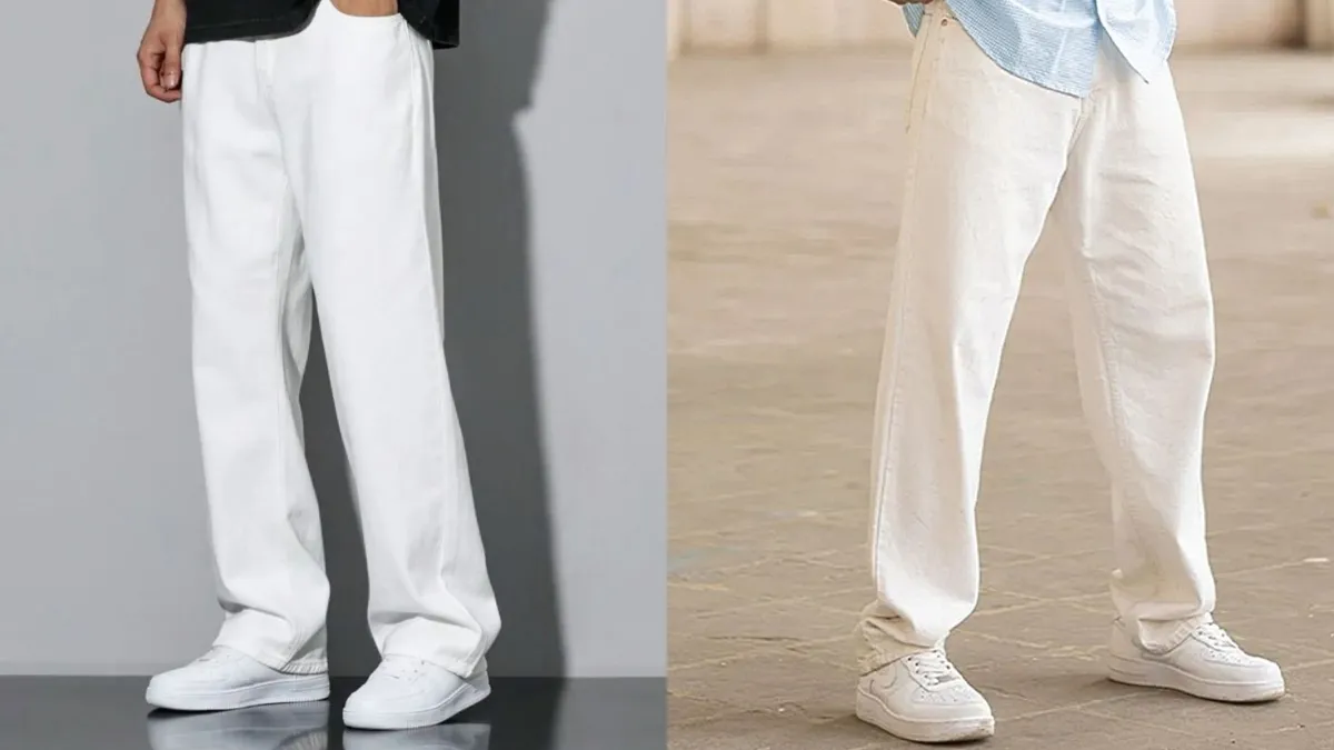 5 Best White Jeans for Men: Say Yes to The Fresh and Fashion-Forward Look!                                           
