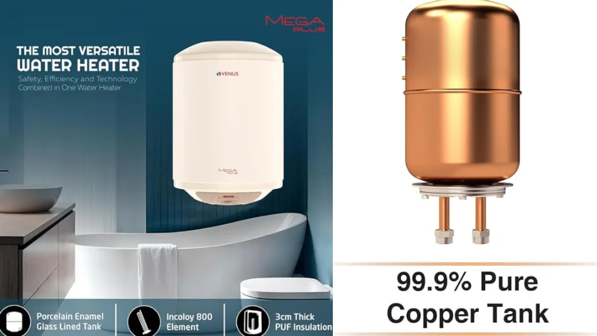 Explore These 5 Top Venus Water Heaters That Work Efficiently In Hard Water Conditions                                          