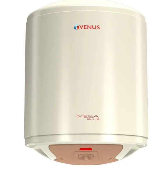 Venus MegaPlus 15Litre Storage Water Heater(Geyser)(Ivory, 4 Star,(BEE)) | Enamel Glasslined Tank | Triple Safety | Suitable for hardwater & Multistorey buildings (8 BARS) | Rust proof
