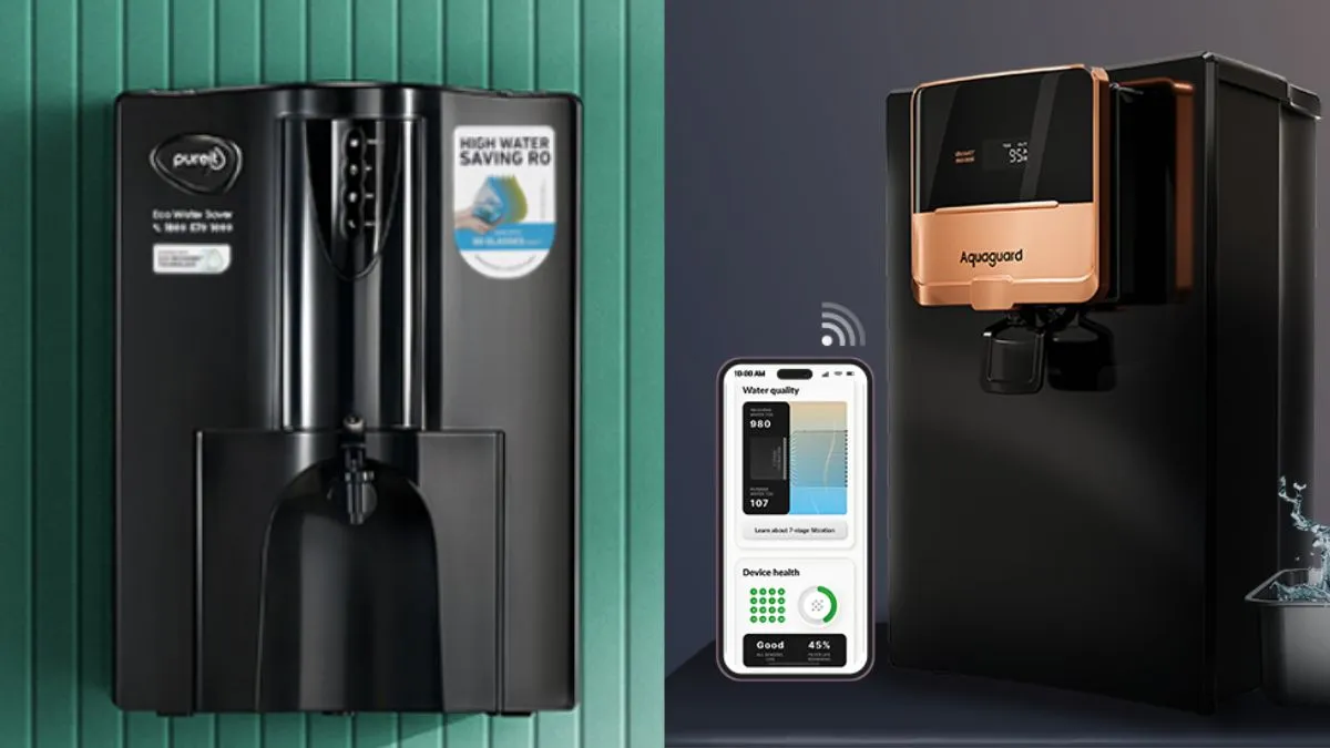 Pureit Vs Aquaguard RO Water Purifiers: Which is Better for Mineral Enriched Drinking?