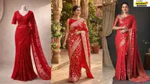 Elegant Red Sarees for Women Who Love Timeless Fashion
