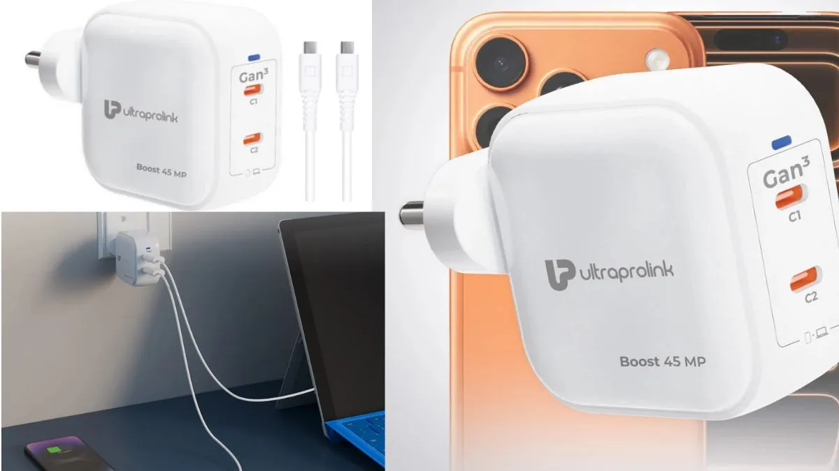 UltraProlink Releases the Boost 45MP GaN Charger with Multi-Protocol Support for Next-Gen Flagship Phones