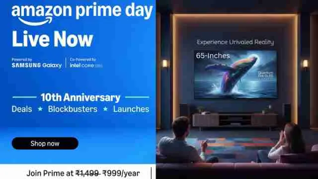 Amazon Prime Day Sale 2026 Is Here: Best Deals On 65-Inch Smart TVs From Sony, Samsung, And More To Explore Right Now
