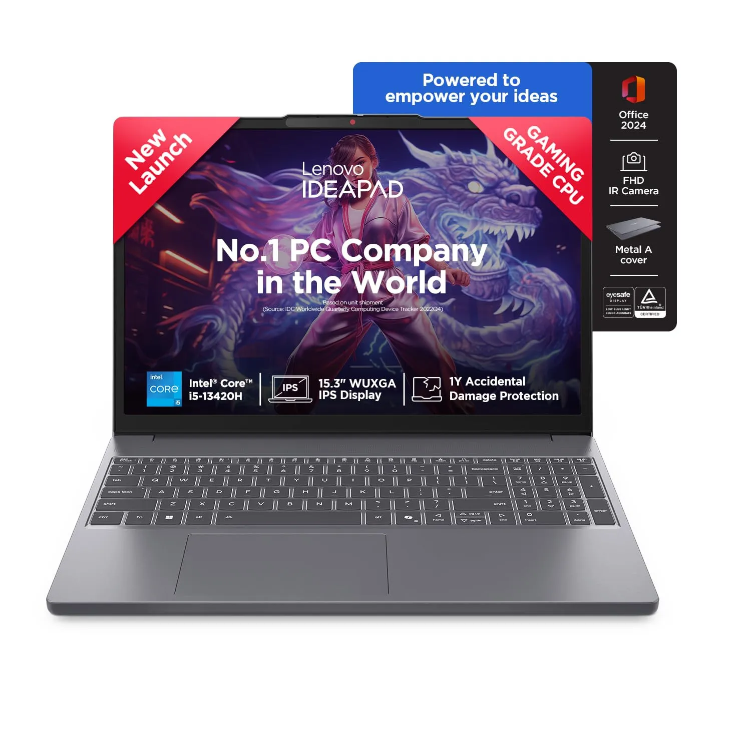 Lenovo IdeaPad Slim 3 13th Gen WUXGA IPS Laptop