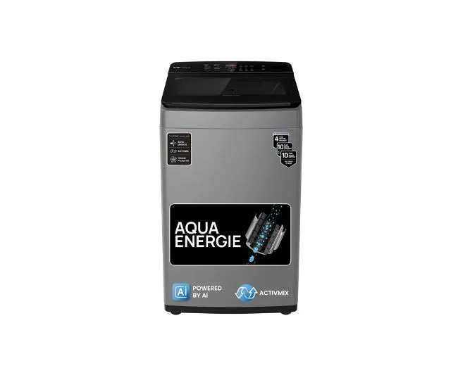 IFB 8 Kg 5 Star with Deep Clean Technology, AI Powered, Fully Automatic Top Load Washing Machine (TL801MG1, ActivMix, Aqua Energie, Med Grey)