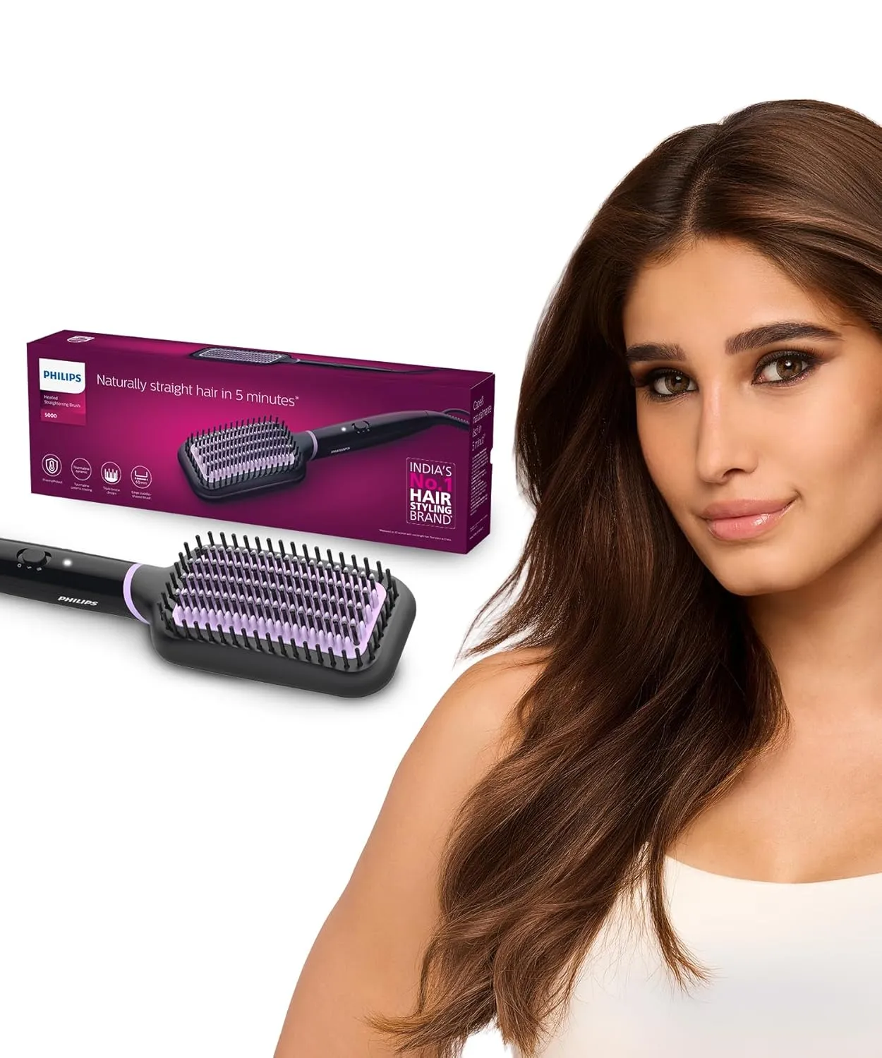Philips Hair Straightener Brush,