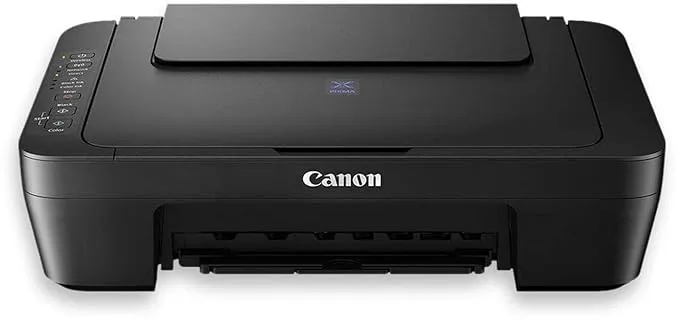 Canon PIXMA E470 All in One (Print, Scan, Copy) WiFi Ink Efficient Colour Printer for Home
