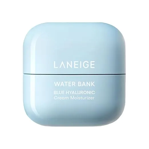 LANEIGE Water Bank Hyaluronic Acid Moisturizer Cream for Dry Skin 