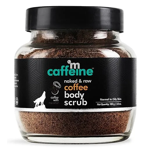 mCaffeine Exfoliating Coffee Body Scrub Powder 