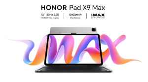 Honor Launches Pad X9 Max: Features Huge Screen, Quad Speakers, and 45W Fast Charging                                          