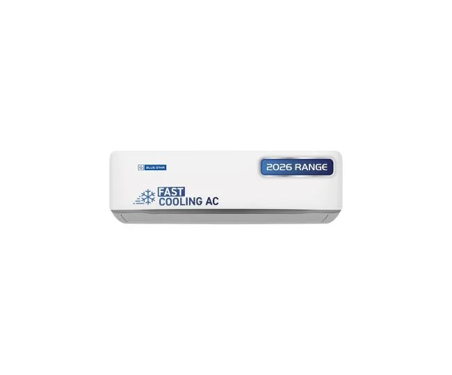 Blue Star 1 Ton 3 Star,New Star rated,Inverter Split AC (Copper, Convertible 5 in 1 Cooling, DigiQ Hepta Sensor,Blue Fins, Self Diagnosis, IA312ZXU, White)