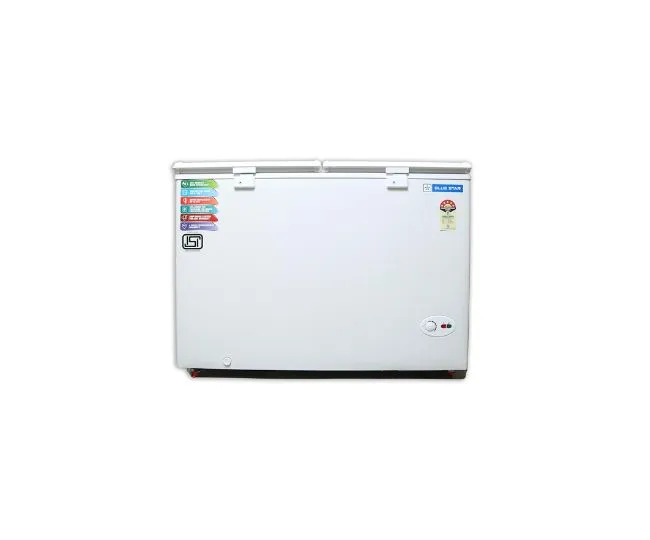 Blue Star CF5-330NEWY 310 liters Double Door Deep Freezer (310 Liter, White, 5-Star)