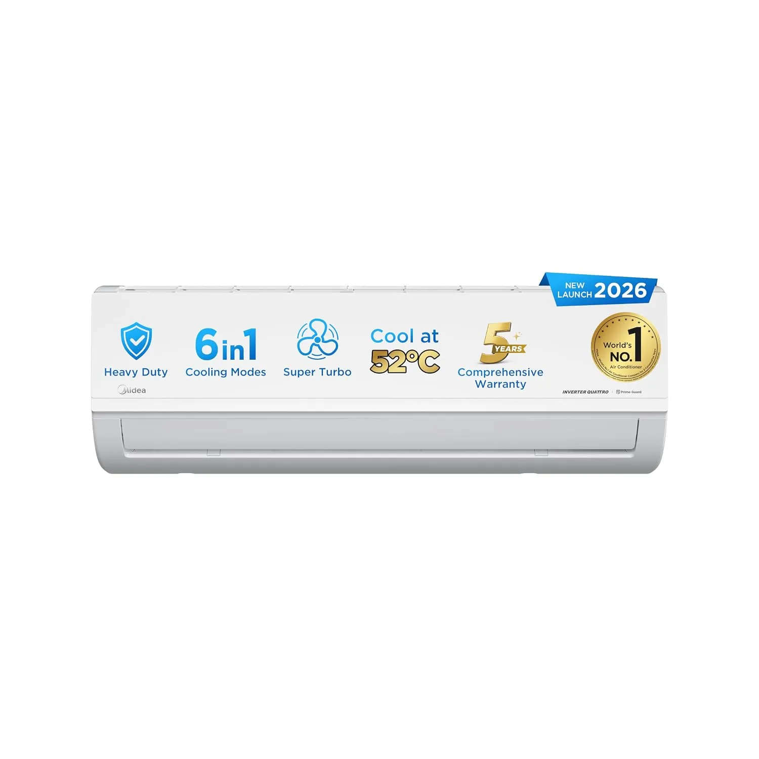 Midea 1.5 Ton 5 Star Inverter Split AC