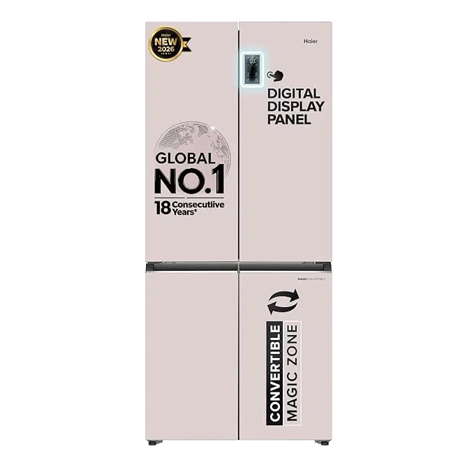 Haier 520 L 3 Star Lumiere Frost Free Triple Inverter French Door Side by Side Refrigerator Haier 520 L 3 Star Lumiere Frost Free Triple Inverter French Door Side by Side Refrigerator 