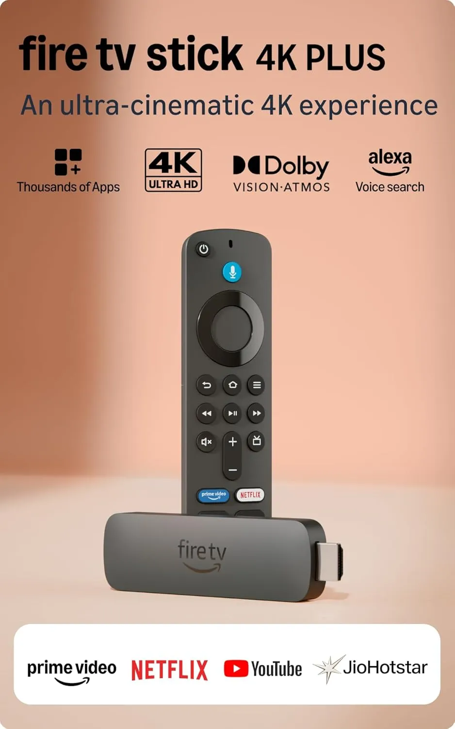 Amazon Fire TV Stick 4K Plus
