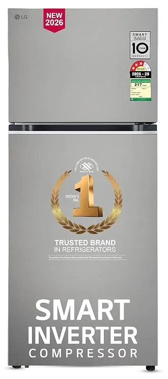 LG 398 L, 3 Star, Convertible, Smart Inverter, Frost-Free Double Door, Wi-Fi Enabled Refrigerator 