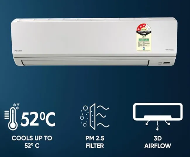Daikin 2.0 Ton 3 Star Inverter Split AC
