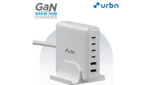 URBN Launches 200W 6-Port GaN Hub Charger in India: Price, Features, and Availability