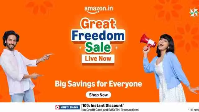 Amazon Great Freedom Sale 2026 Live: Best Offers on TVs, Laptops, Smartwatches & More