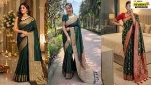 5 Green Banarasi Sarees for Women That Never Go Out of Style: Perfect for Weddings and Festive Occasions