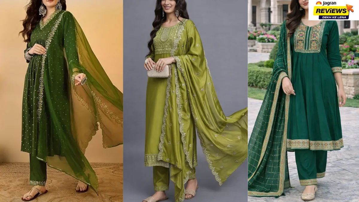 Hariyali Teej 2026: 5 Stunning Green Suits for Women 