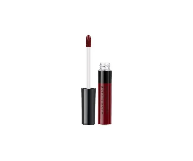 Maybelline New York Lipstick, Matte Finish, Non-Sticky and Non-Drying, Sensational Liquid Matte, 02 Soft Wine, 7ml