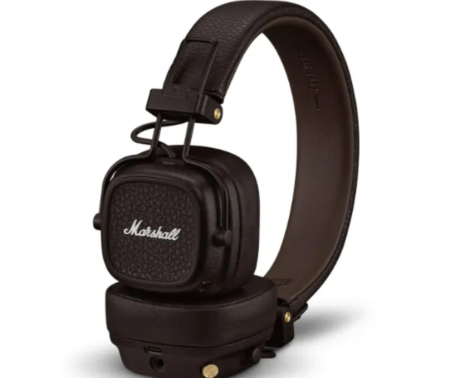 Marshall Major V Wireless On Ear Headphones, Brown (1006834)
