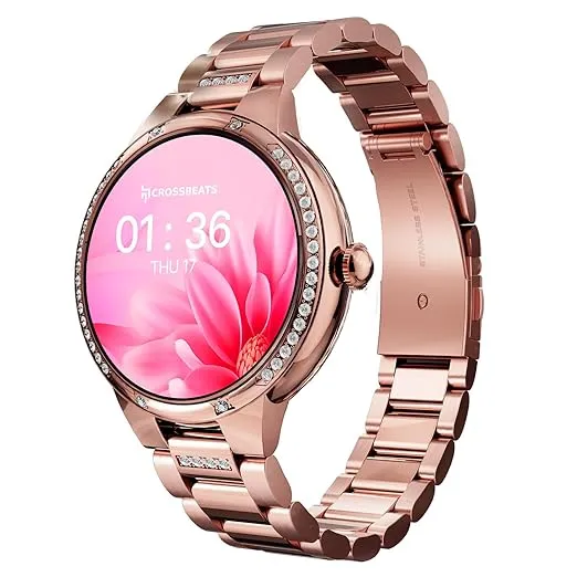 CrossBeats Diva 1.28 Stylish Smart Watch 