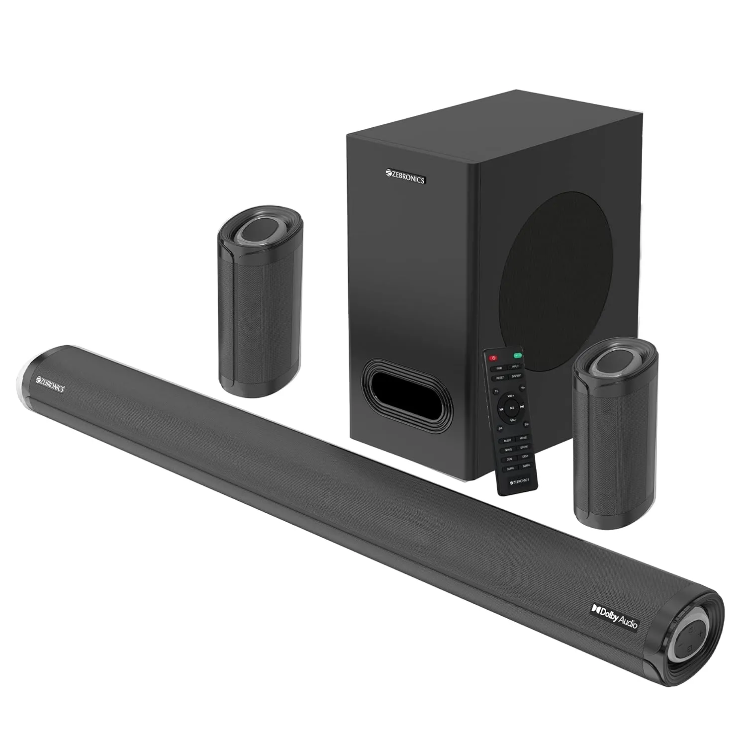 ZEBRONICS Zeb-Juke BAR 9500WS PRO Dolby 5.1 Soundbar 