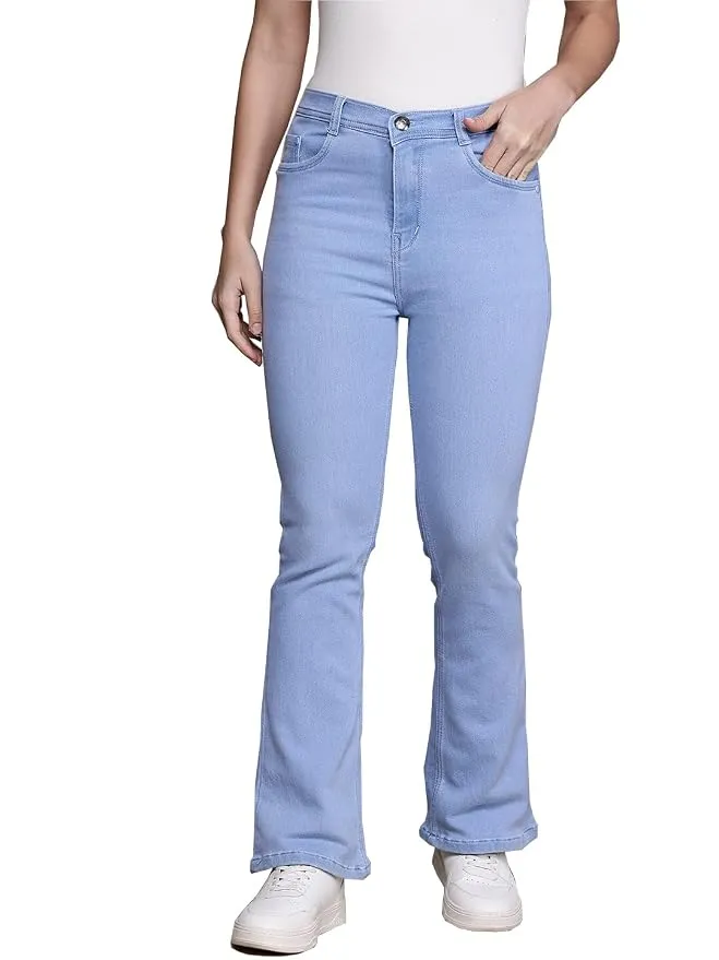 Miss Chase Women's Bootcut Fit High Rise Jeans