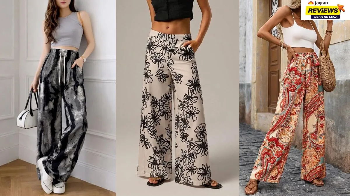 Printed Palazzo Pants for Women