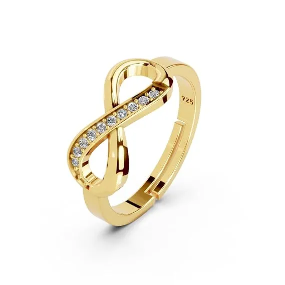 Miss Highness 925 Sterling Silver Ring for Women & Girl