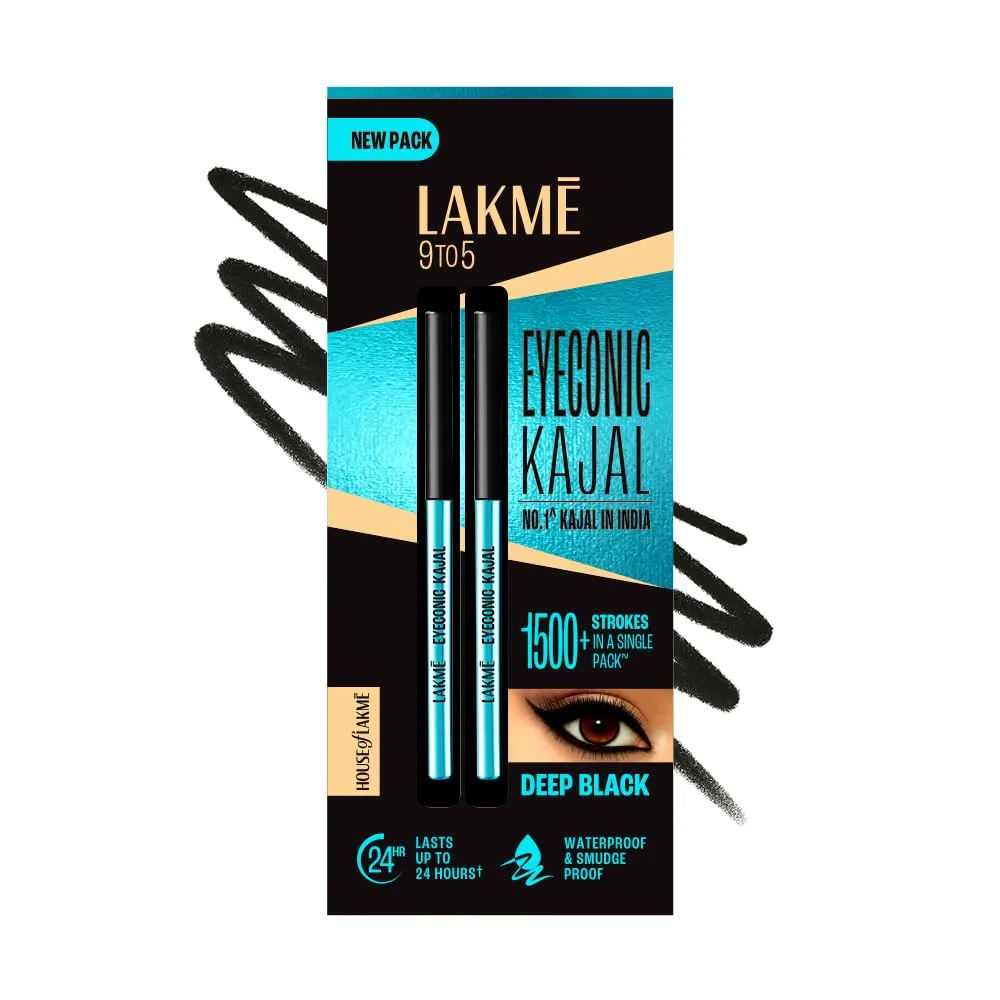 LAKM Eyeconic Black Kajal