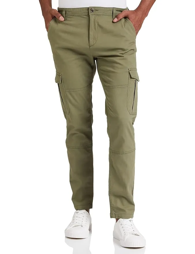 Amazon Brand - Symbol Men's Stretchable Slim Fit Cargo Pants