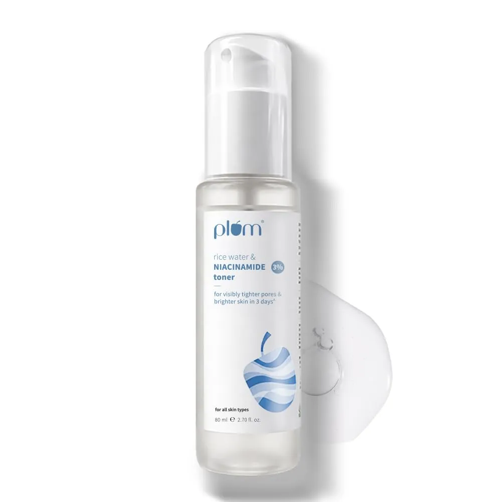 Plum 3% Niacinamide & Rice Water Face Toner