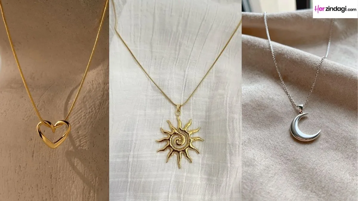 5 Timeless Minimalist Pendant Necklaces Every Woman Needs to Elevate Simple Everyday Outfits                                          