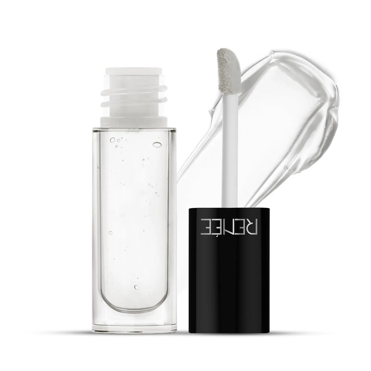 RENEE Hot Lips -Clear Lip Gloss | High-Glossy Shine | Enriched with Vitamin E | Lightweight | Non Sticky | Hydrating Formula | 4.5ml