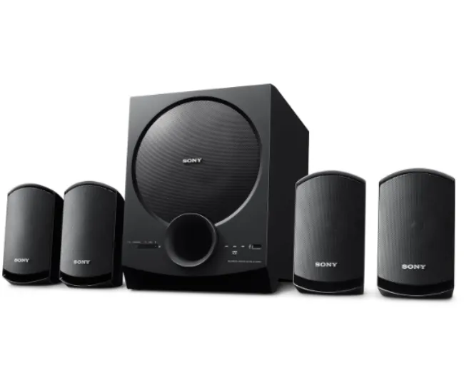 Sony SA-D40M2 All in One 4.1ch Home Theatre System with 100W Power Output and Powerful Subwoofer  Black (Model no.YY2090C)