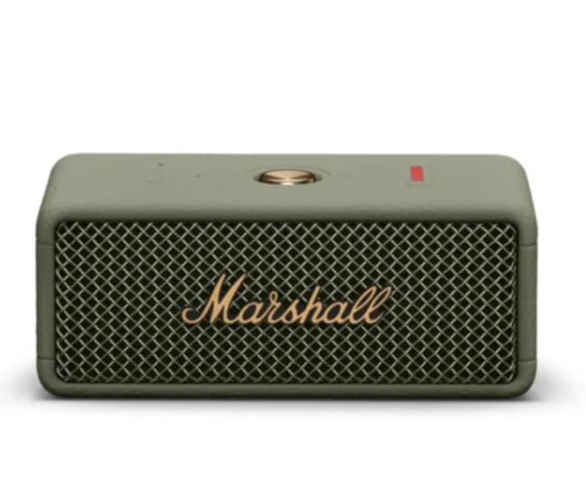 Marshall Emberton III Compact Portable Bluetooth Speaker with 32+ Hours of Playtime, (360 Sound), Dust & Waterproof (IP67)  Sage.