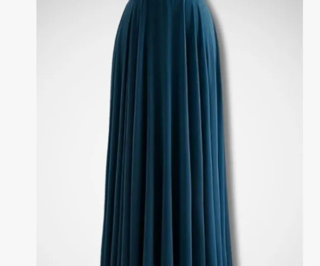 Women's Full Length Georgette Long Skirt- 8 Meters Maxi Flare.