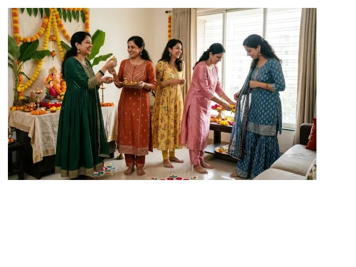Ganesh Chaturthi 2026: 5 Stylish Kurta Sets for Women 