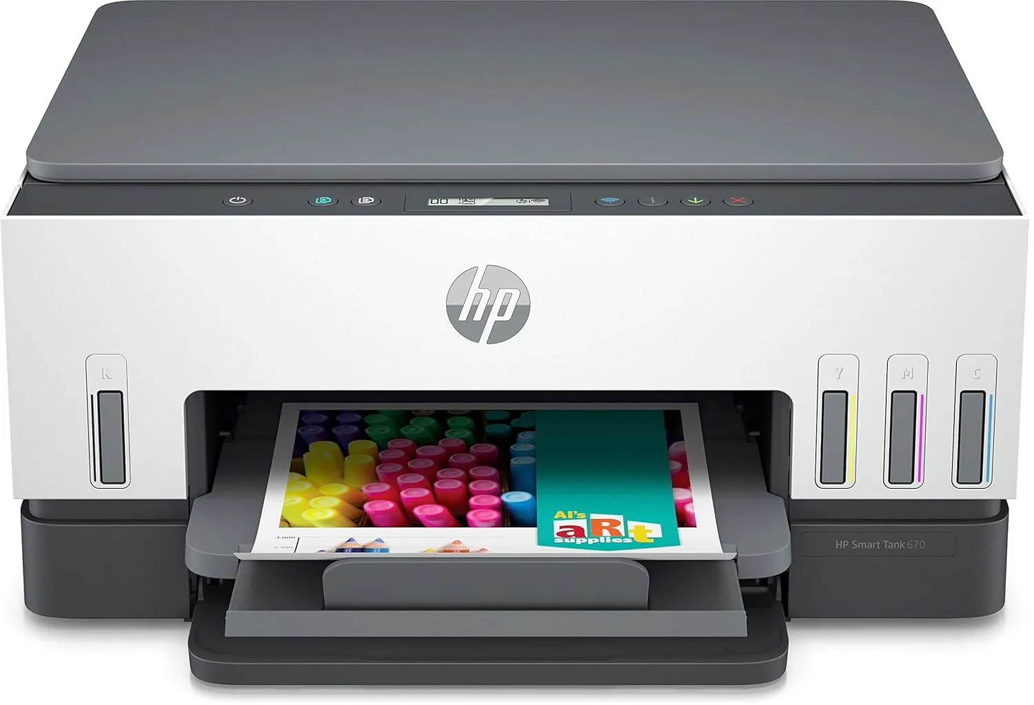 HP Smart Tank 670 All-in-One Auto Duplex WiFi Integrated Ink Tank Colour Printer