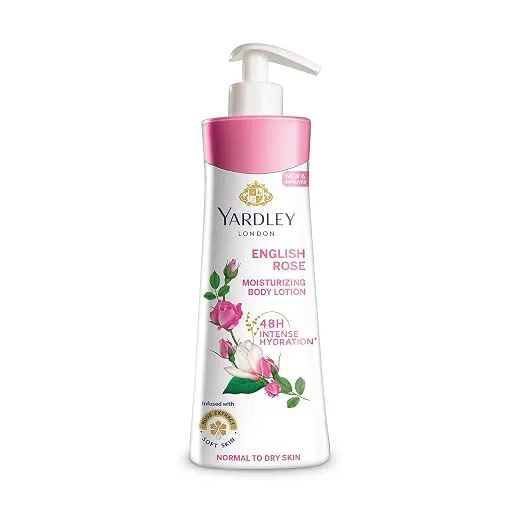 Yardley London English Rose Moisturizing Body Lotion With Germ Shield