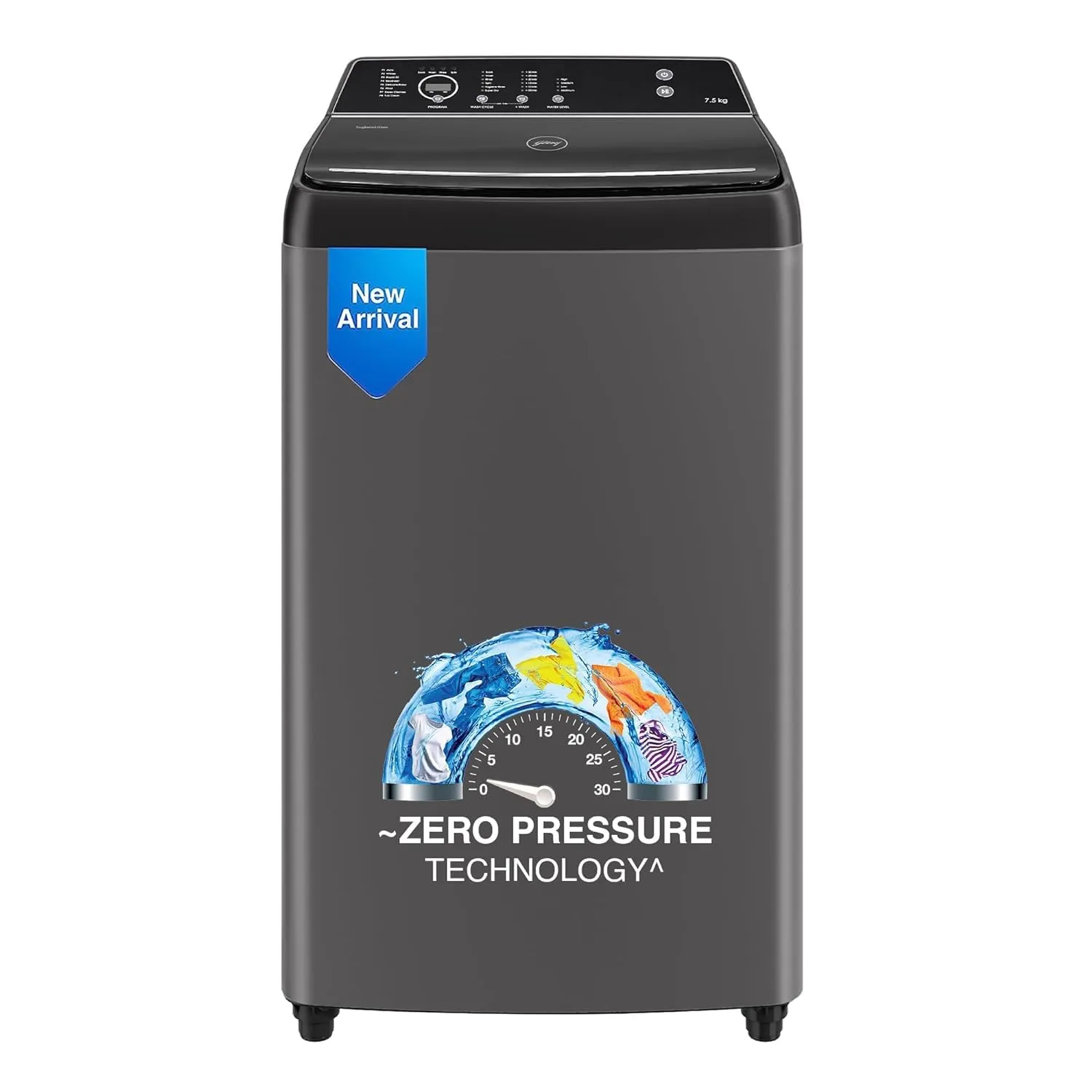 Godrej 8 Kg 5 Star Fully-Automatic Top Load Washing Machine Appliance