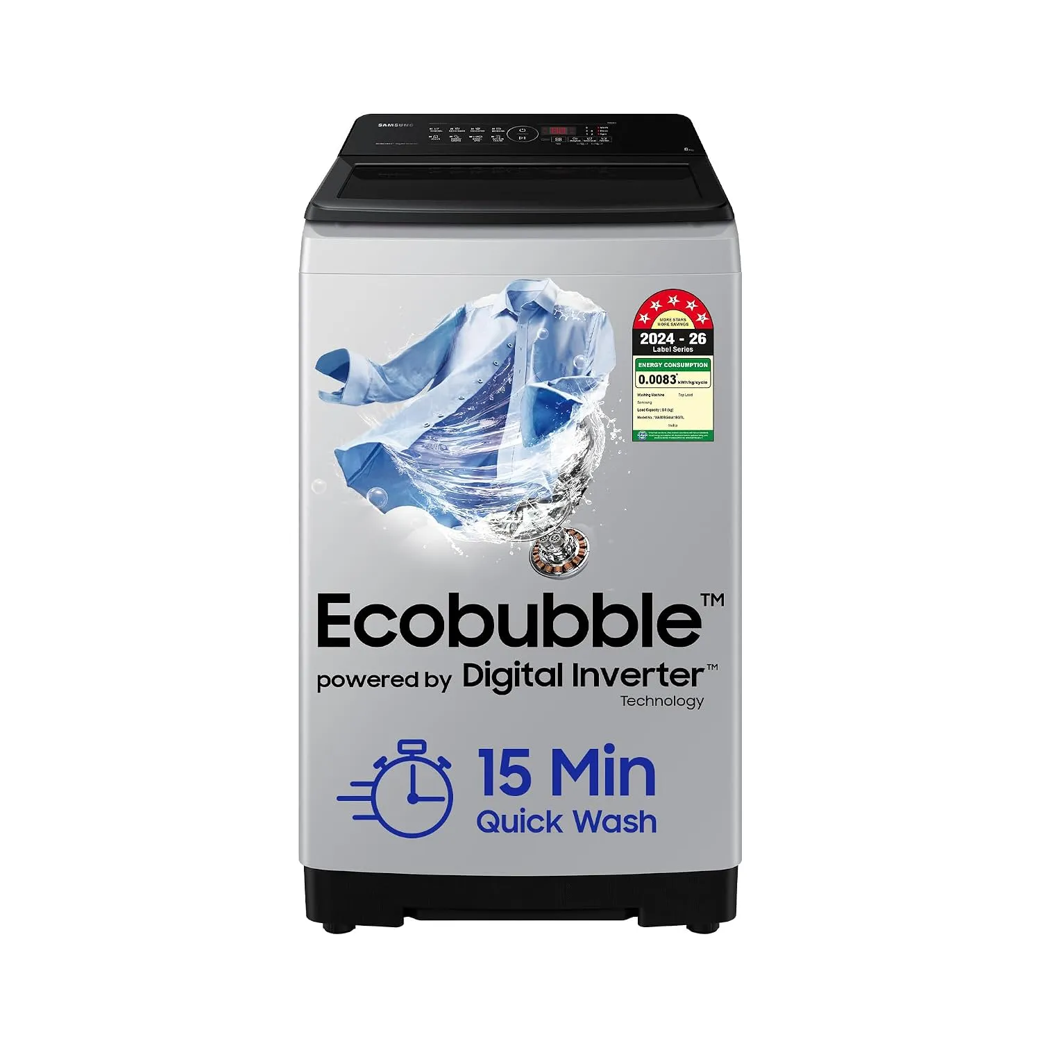 Samsung Smart Choice 8 kg, Fully-Automatic Top Load Washing Machine