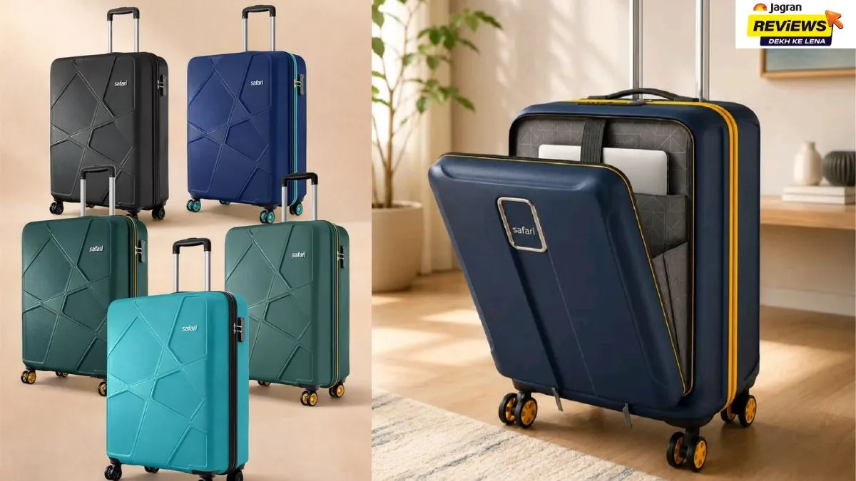 5 Durable Safari Trolley Bags With 360 Degree Wheels 