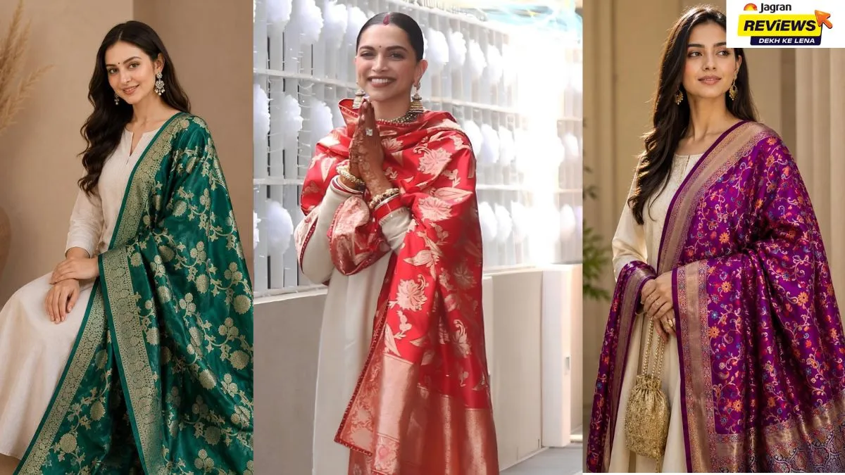 Silk Dupatta Designs
