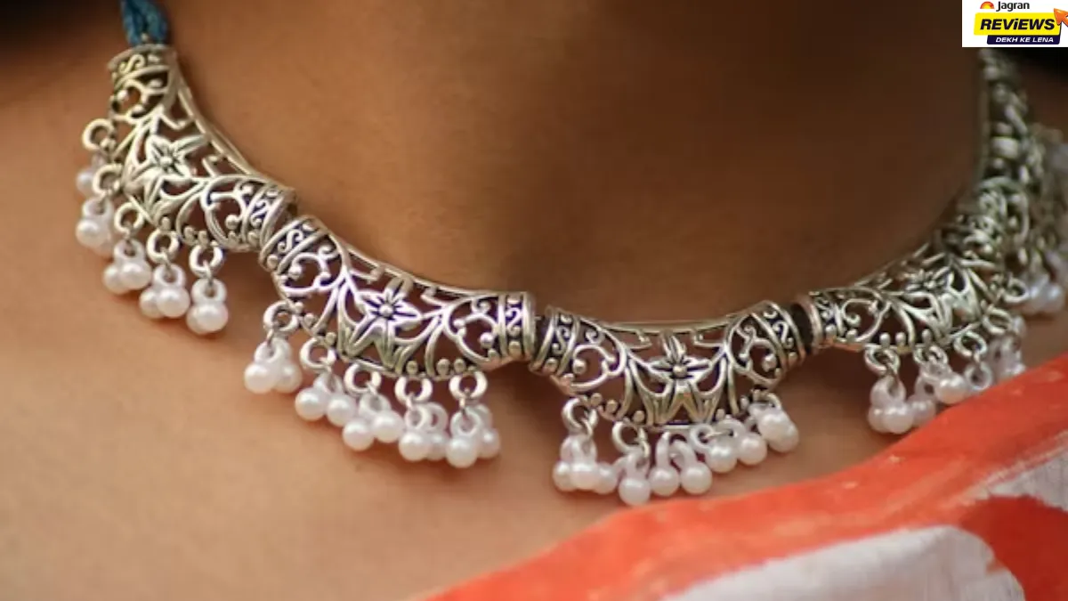 Elegant Silver Choker Necklaces